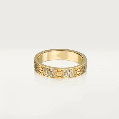 Miro LOVE RING 3.6MM DIAMOND PAVED