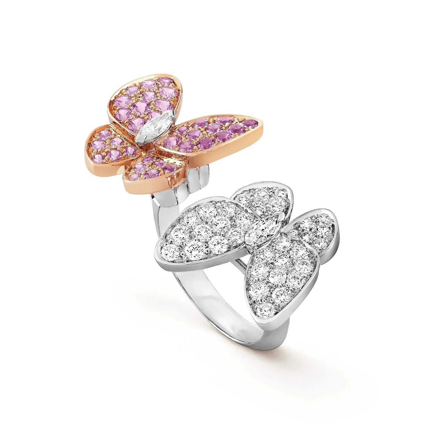 Miro TWIN BUTTERFLY DIAMOND RING